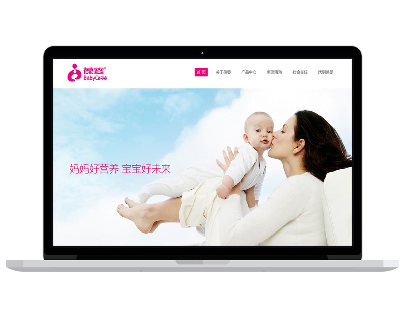 北京健康产品研发公司高端官网设计 B2C高端商务网站 google运营